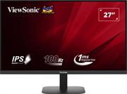 Viewsonic VA2708-2K-MHD 27 inch 2K IP Monitor with Built-In Speakers - Resolution: Quad HD (2560 x 1440), Contrast Ratio: 1000:1, Dynamic Contrast Ratio: 50M:1, Response Time (MPRT): 1ms, Aspect Ratio: 16:9, Brightness: 250 cd/m², Refresh Rate: 100Hz, ...