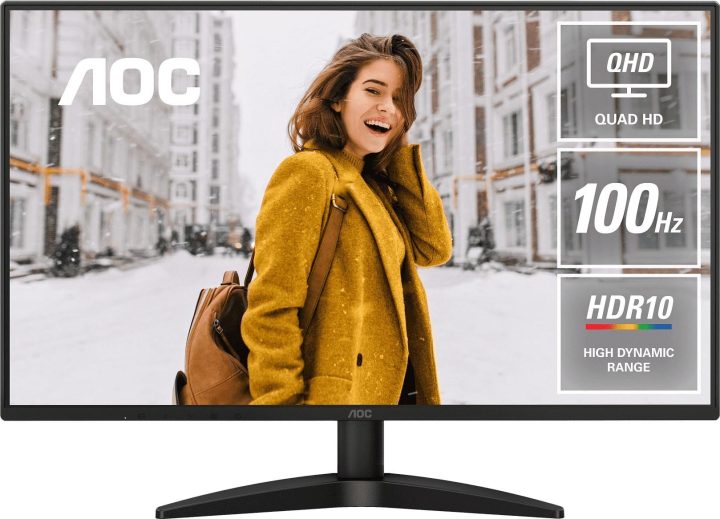 AOC 27" IPS QHD Monitor