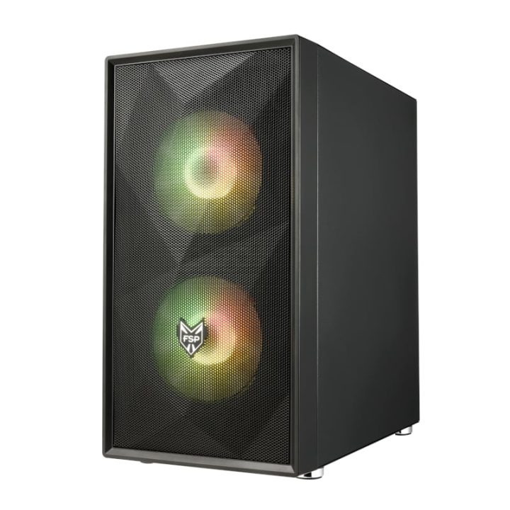 FSP CST130A Micro-ATXGaming Chassis - Black
