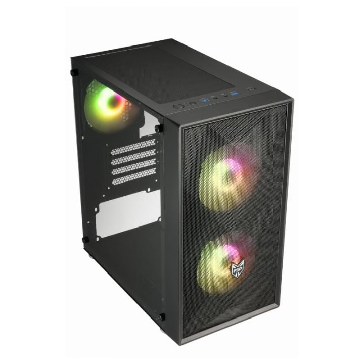 FSP CST130A Micro-ATXGaming Chassis - Black - Image 6