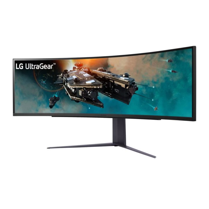 LG UltraGear 49" Dual QHD 240Hz Curved Gaming Monitor - Image 2