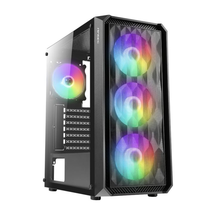 Atx Shop Antec NX292 ATX | Micro-ATX | ITX ARGB Mid-Tower Gaming Chassis – Black ...