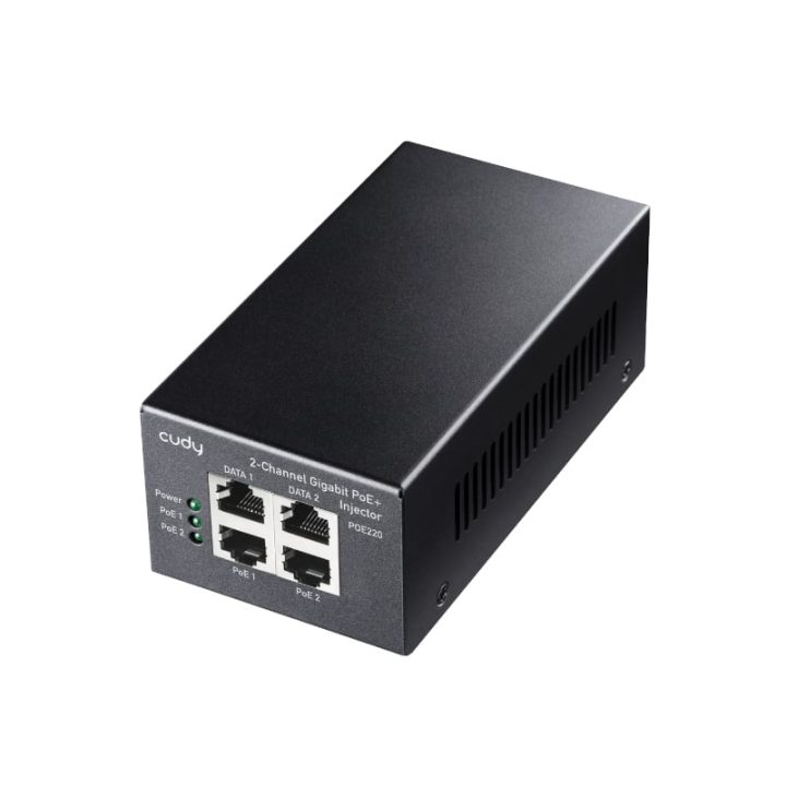Cudy 2 - Channel 30W Gigabit PoE+ Injector