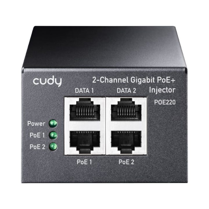 Cudy 2 - Channel 30W Gigabit PoE+ Injector - Image 2