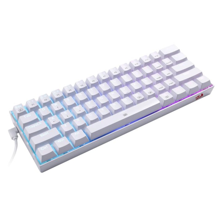REDRAGON DRAGONBORN Wired Mechanical Keyboard RGB67Key Design - White - Image 2