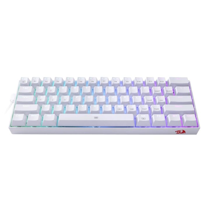 REDRAGON DRAGONBORN Wired Mechanical Keyboard RGB67Key Design - White - Image 3