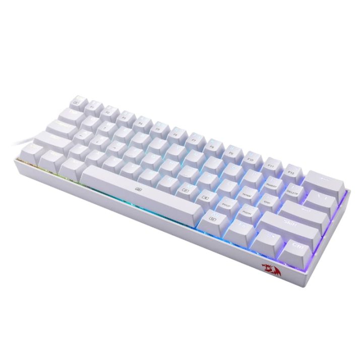 REDRAGON DRAGONBORN Wired Mechanical Keyboard RGB67Key Design - White - Image 4