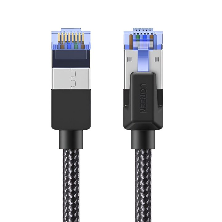UGREEN Cat8 Nylon Braided Ethernet Cable - 40Gbps with Modular Plugs - 3m - Image 2