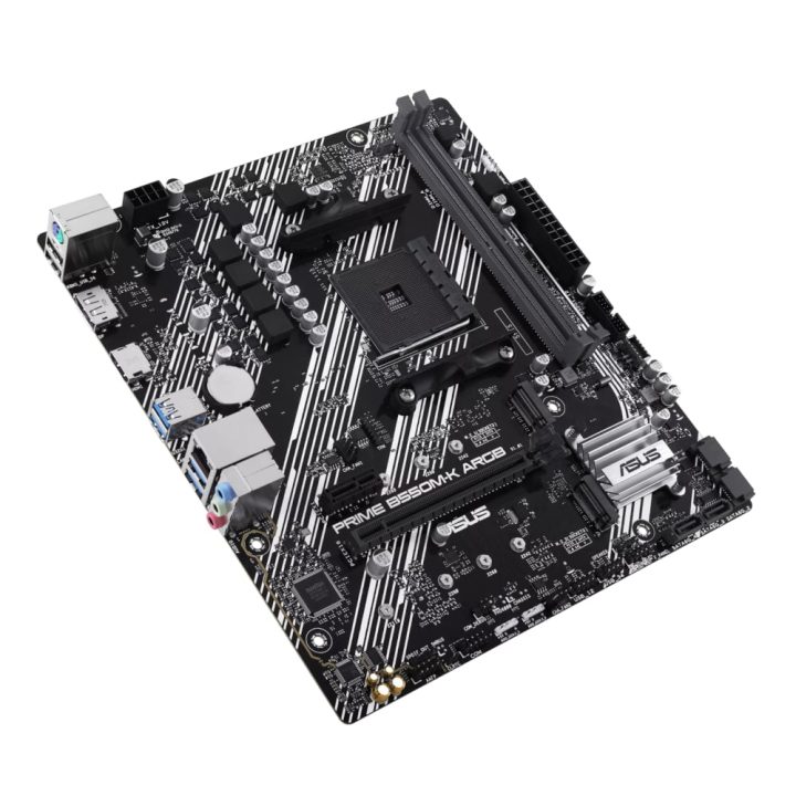 Asus PRIME B550M - K ARGB AM4 M - ATX Motherboard - Image 3