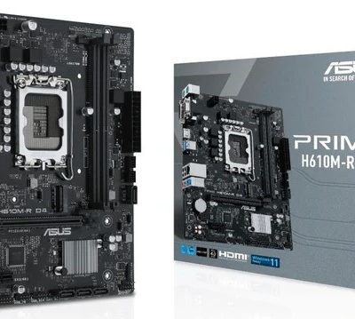 Asus Prime H610M-R Intel LGA 1700 Micro ATX Motherboard