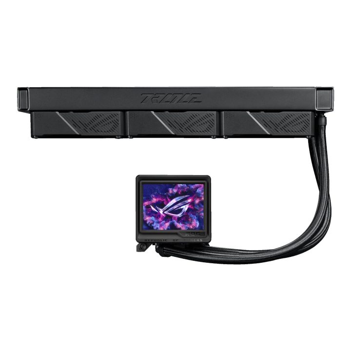 Asus ROG Ryujin III ARGB AIO Liquid Cooler - 3.5" LCD Display - Image 4