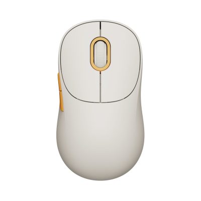 Xiaomi Wireless Mouse 3, Dual-Mode Bluetooth, 1200DPI Sensor-Off-White