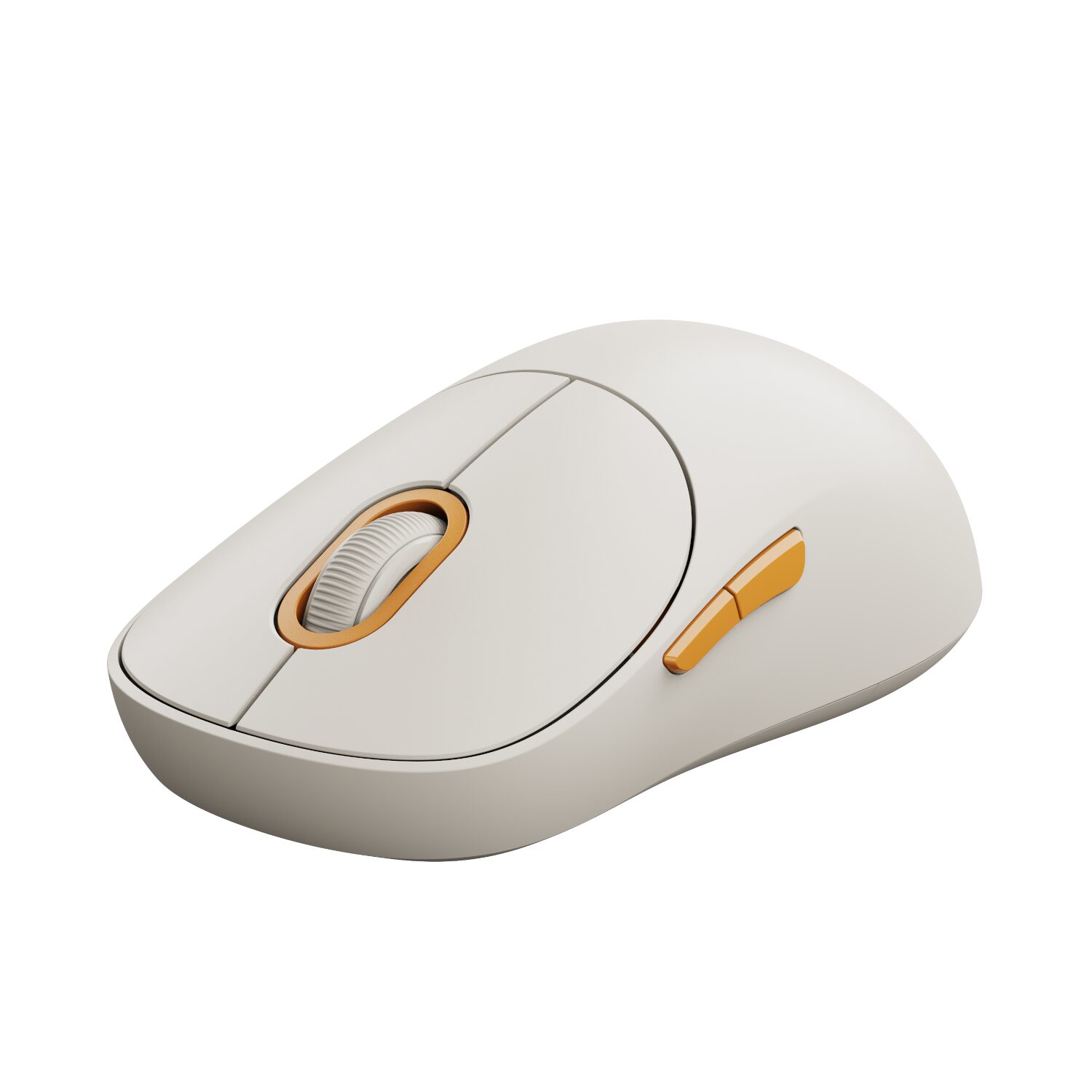 Xiaomi Wireless Mouse 3, Dual-Mode Bluetooth, 1200DPI Sensor-Off-White - Image 2