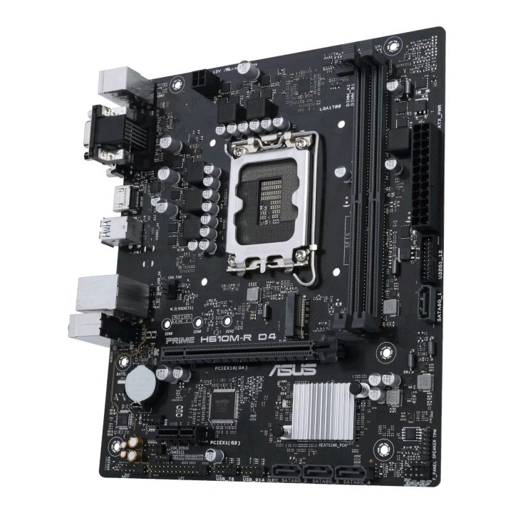 ASUS PRIME H610M-R D4 LGA 1700 M-ATX Gaming Motherboard Integration - Image 4