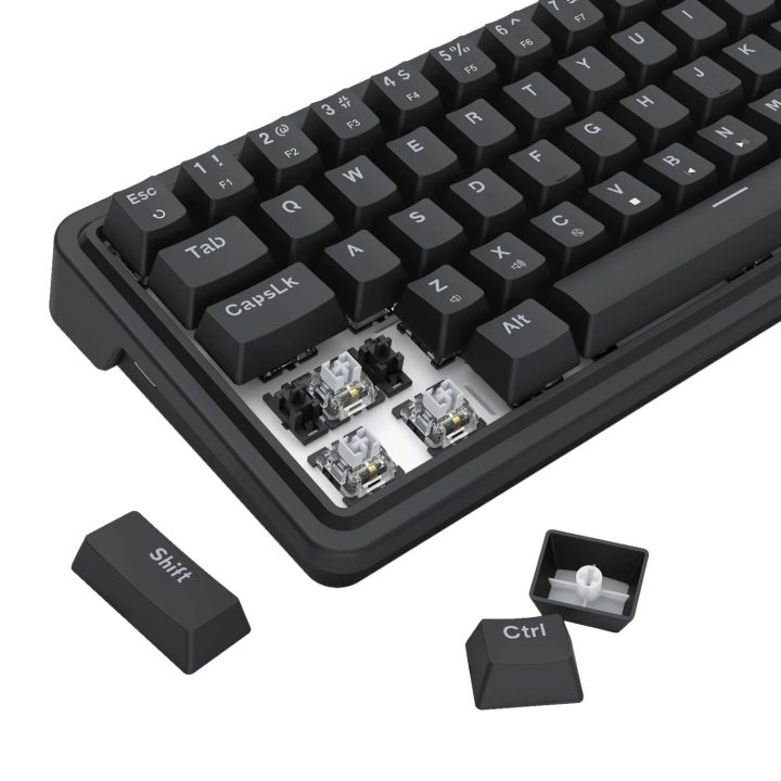 Redragon NOVA K709 65% Wired Gasket RGB Gaming Keyboard - Black - Image 4