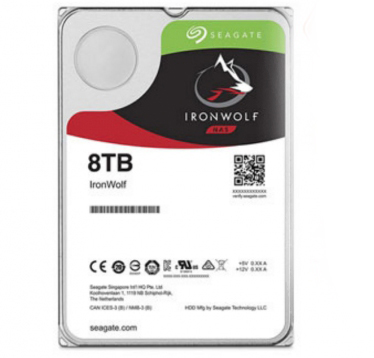 Seagate Ironwolf 8TB 256MB 7200rpm 3.5″ SATA HDD