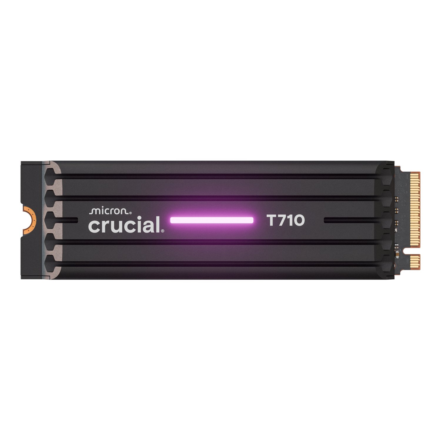 Crucial T710 2TB M.2 NVMe Gen5 NAND SSD with Heatsink