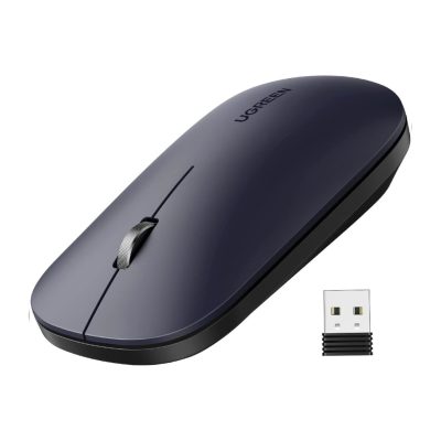UGreen Portable 2.4GHz Wireless Mouse - Black