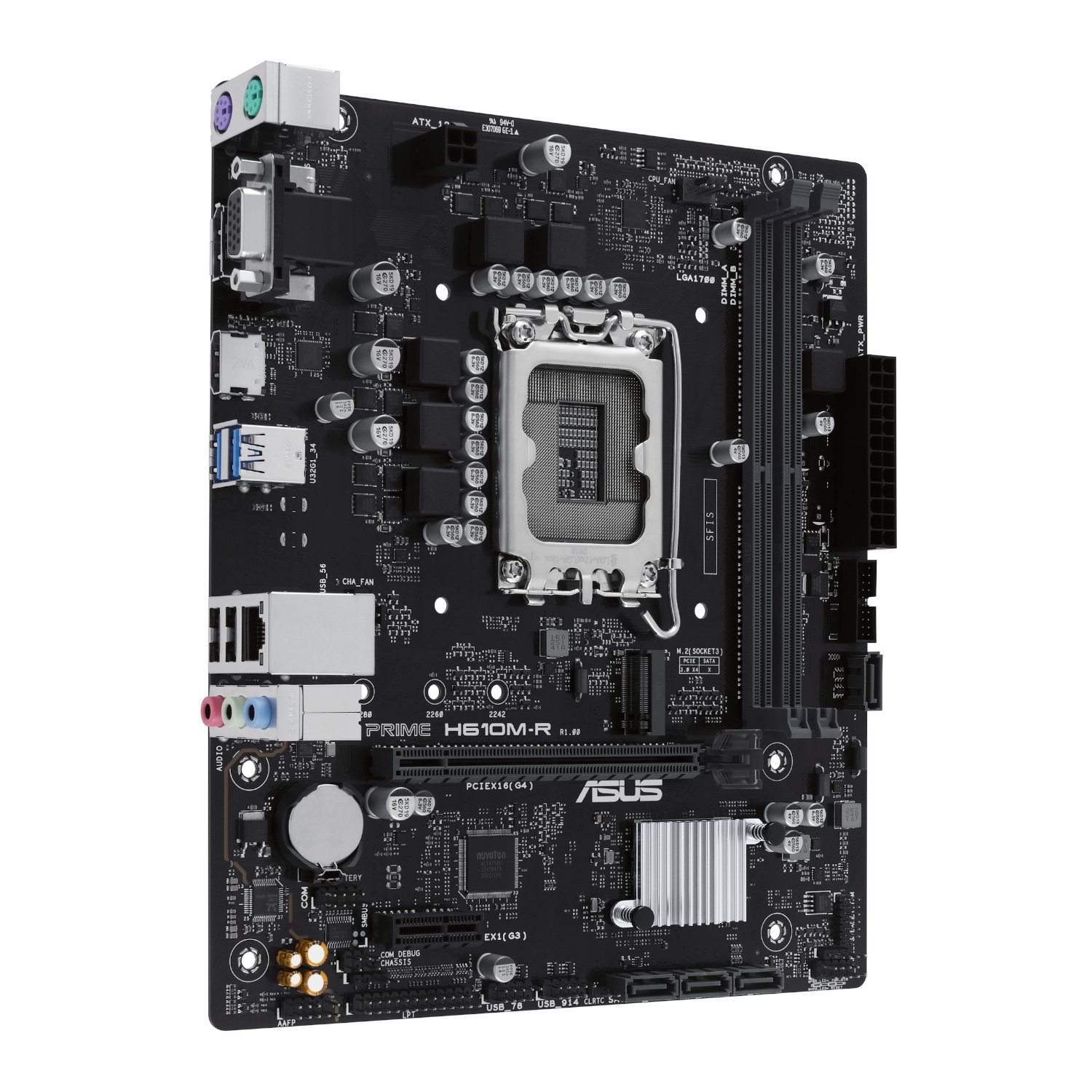 Asus PRIME H610M-R LGA1700 Micro ATX Motherboard - Image 3
