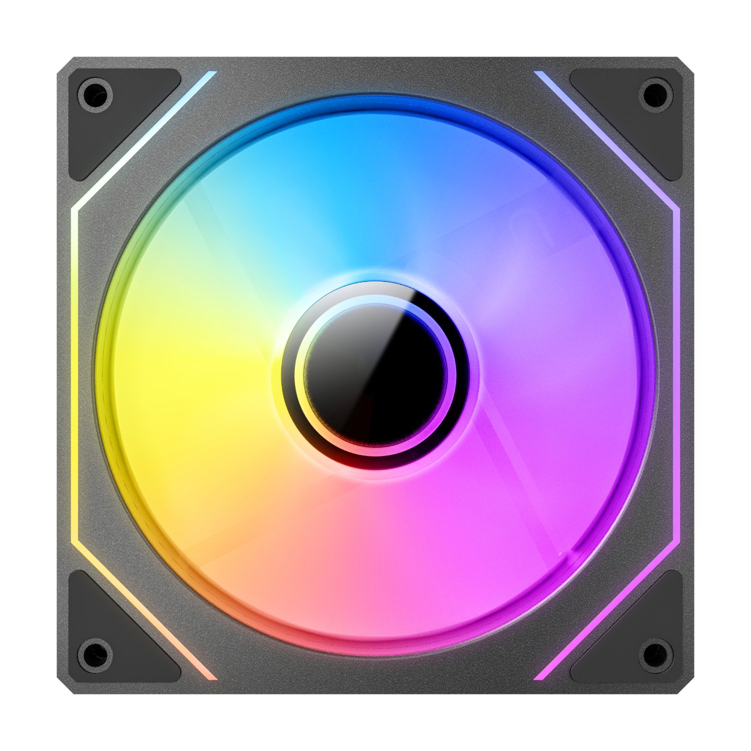 Antec VISION PWM 120mm ARGB Infinity Mirror Case Fan 3 Pack Black - Image 4