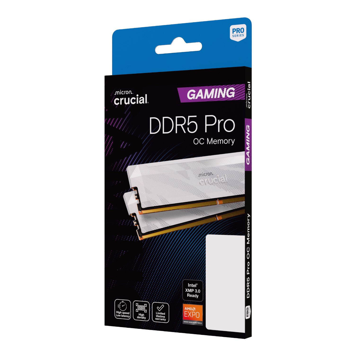 Crucial Pro Overclocking DDR5 6400 32GB Gaming Memory Kit (16GB x 2)–White - Image 5