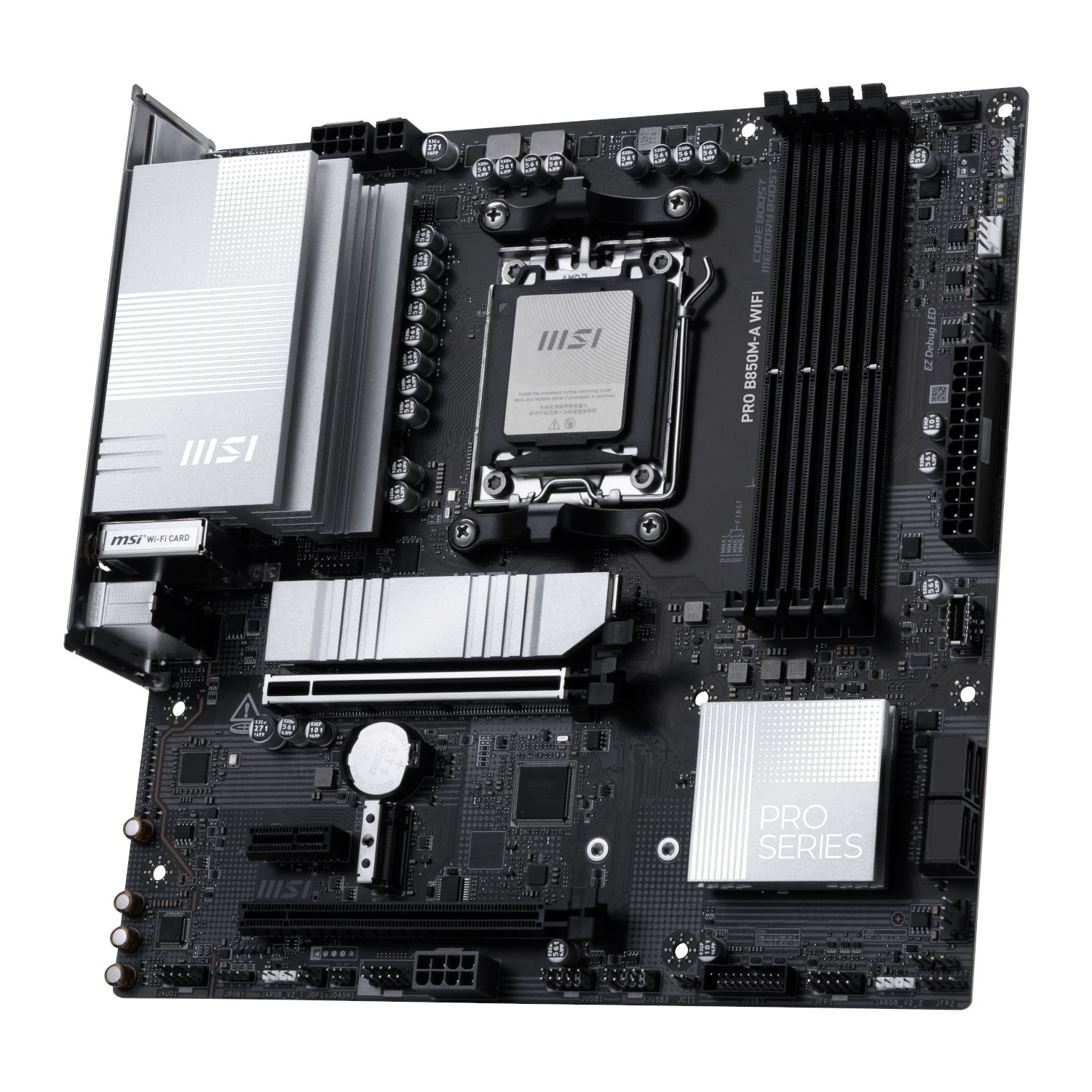 MSI PRO B850M-A WIFI AM5 DDR5 M-ATX Motherboard - Image 4