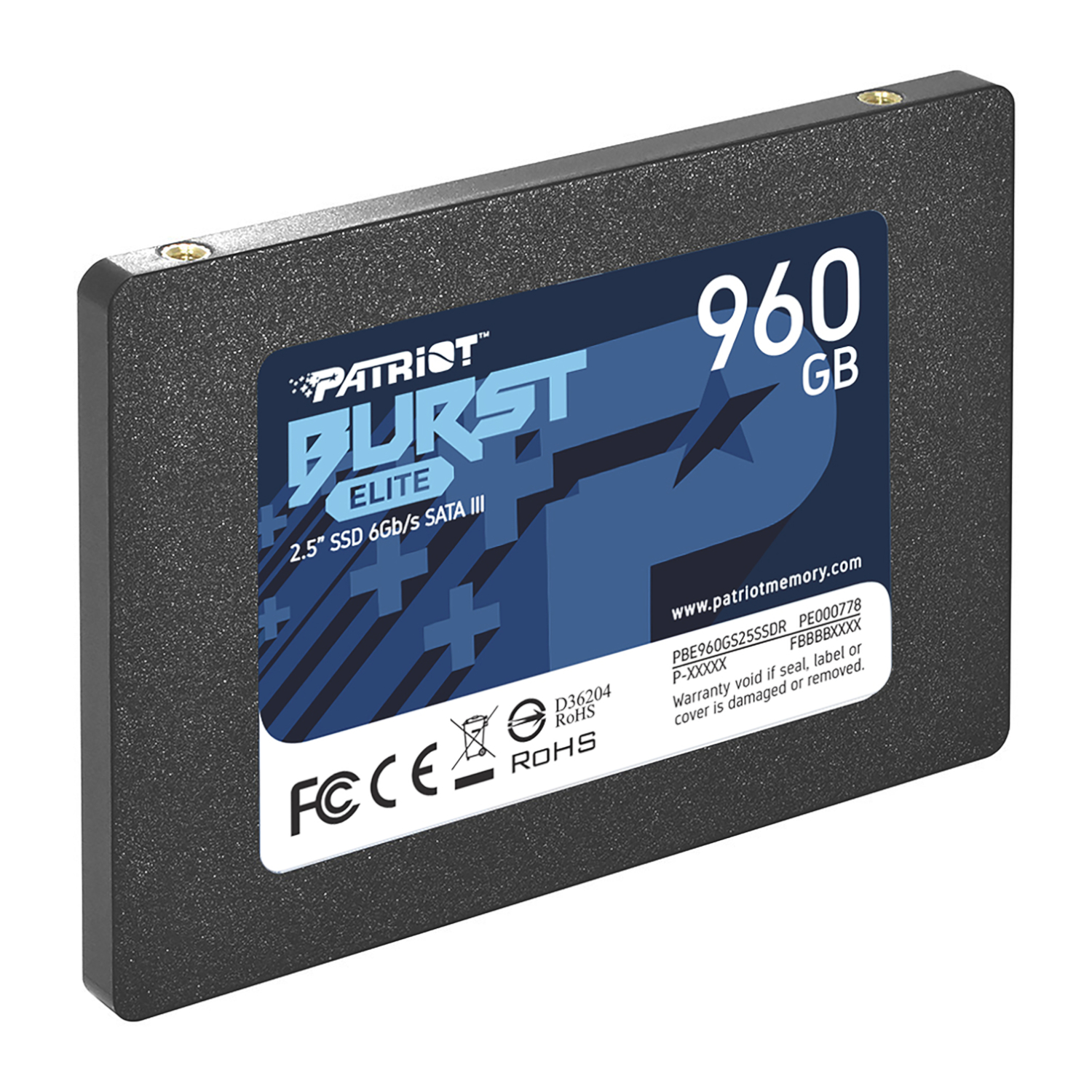 Patriot Burst Elite 960GB 2.5" SATA III SSD - Image 3