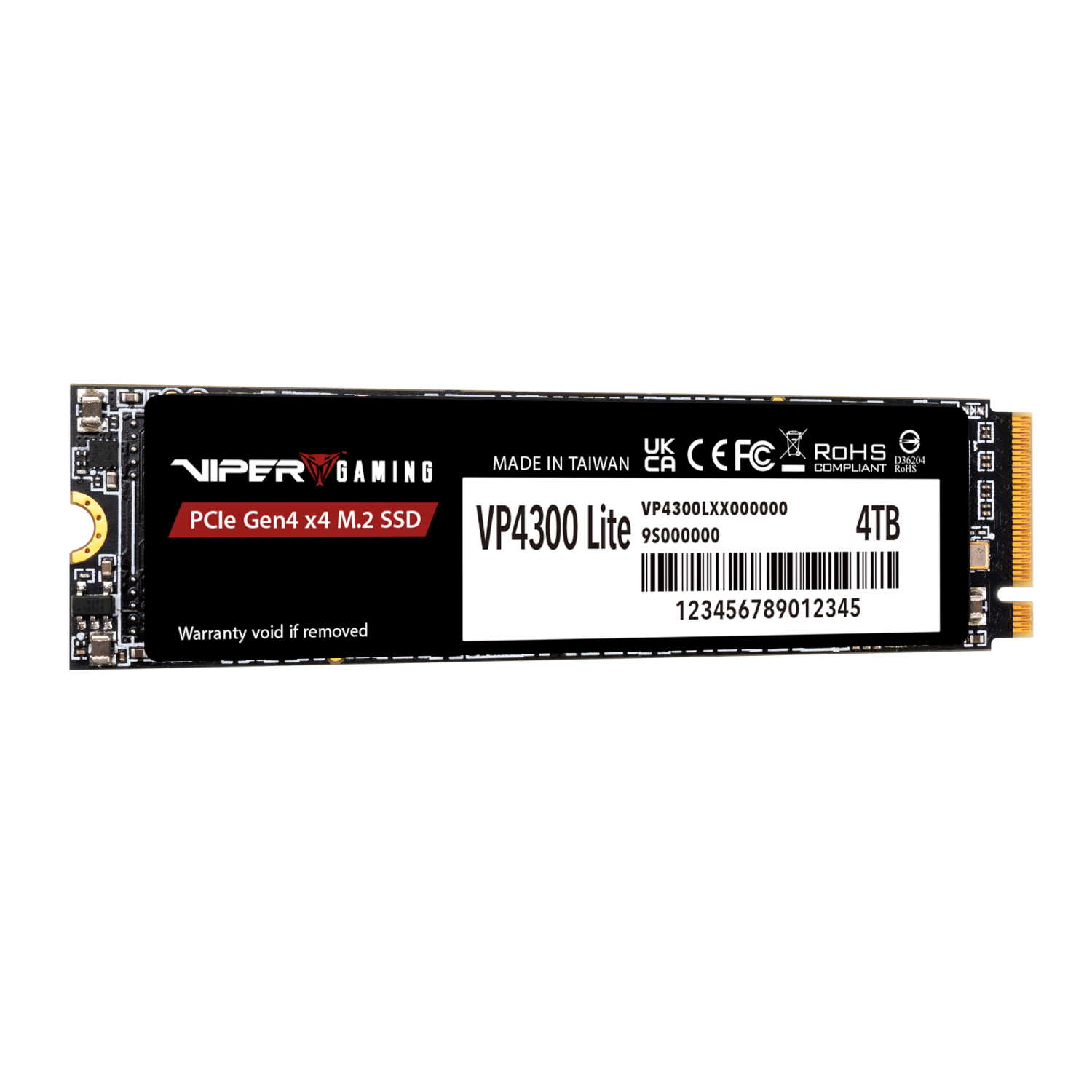 Patriot VP4300 Lite 4TB M.2 PCIe Gen 4 x4 NVMe SSD - Image 2