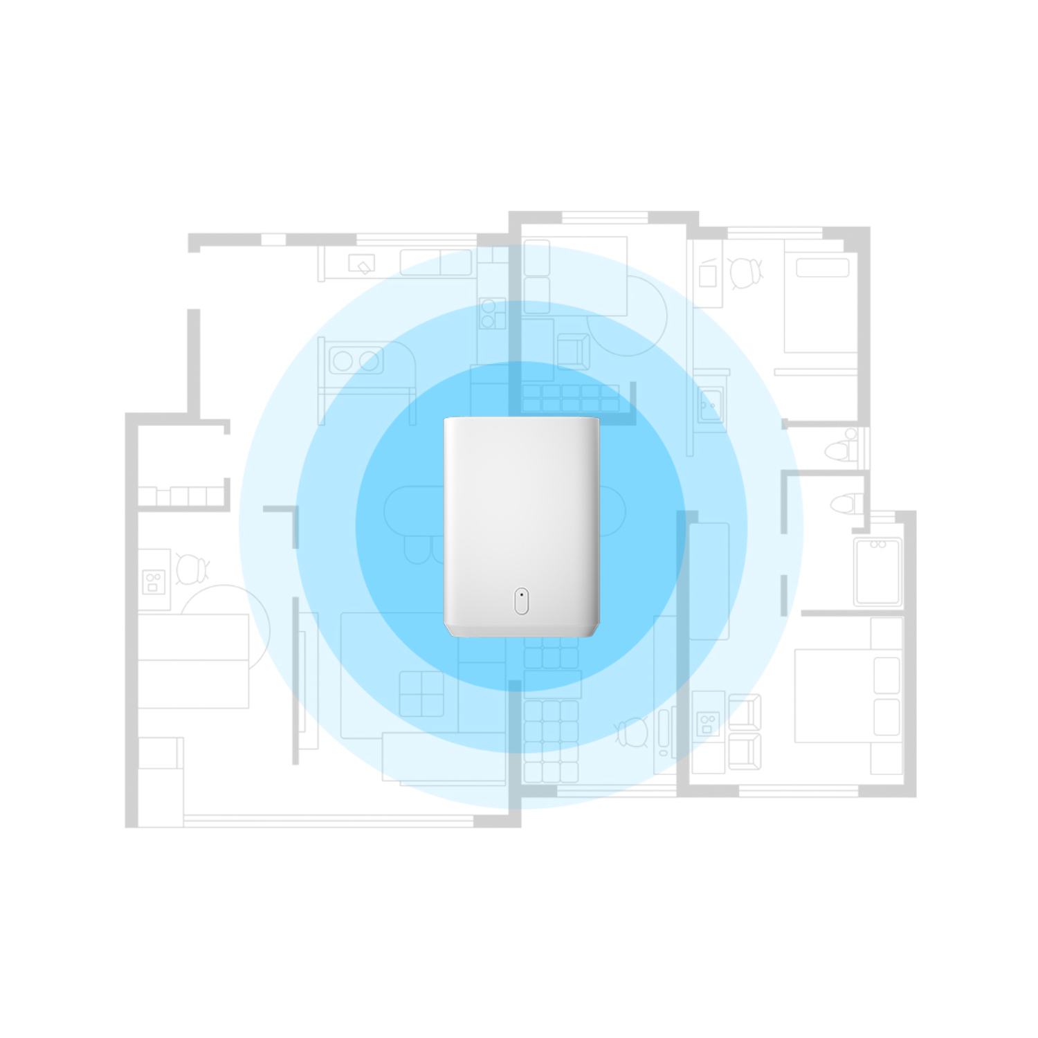 Xiaomi Outdoor Camera Base Station – White - Image 9