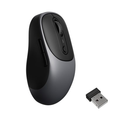 Keychron BM24 Wireless Silent Mouse-Metal Grey