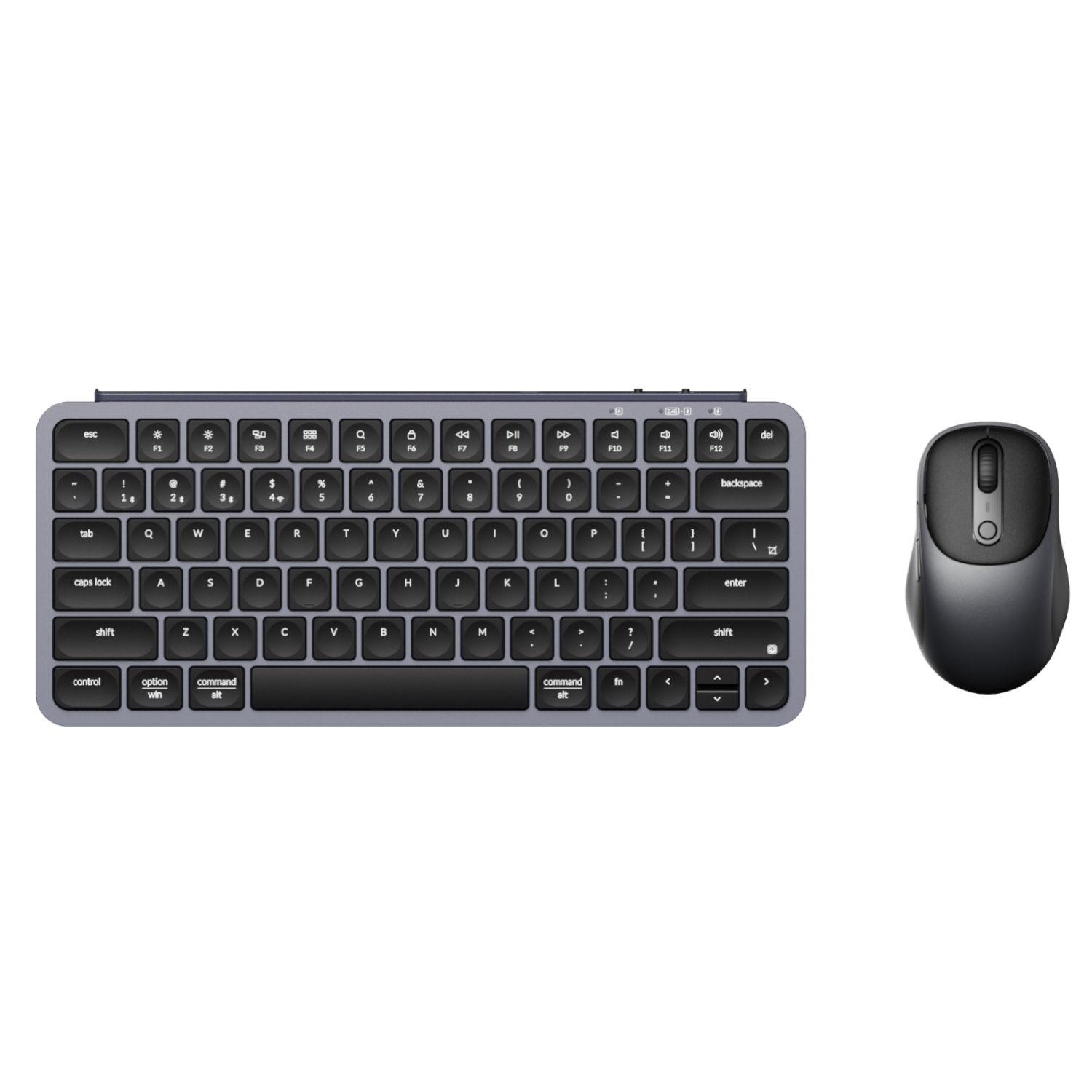Keychron B1 Pro 75% Layout Wireless Keyboard and Mouse Combo-Space Grey