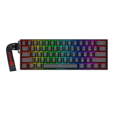 Redragon FIZZ Magnetic Plus 60% RGB Gaming Keyboard-Black