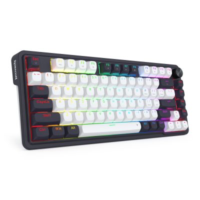 Redragon K673 UCAL 75% Magnetic Ultramag Switch Wired Keyboard-Black