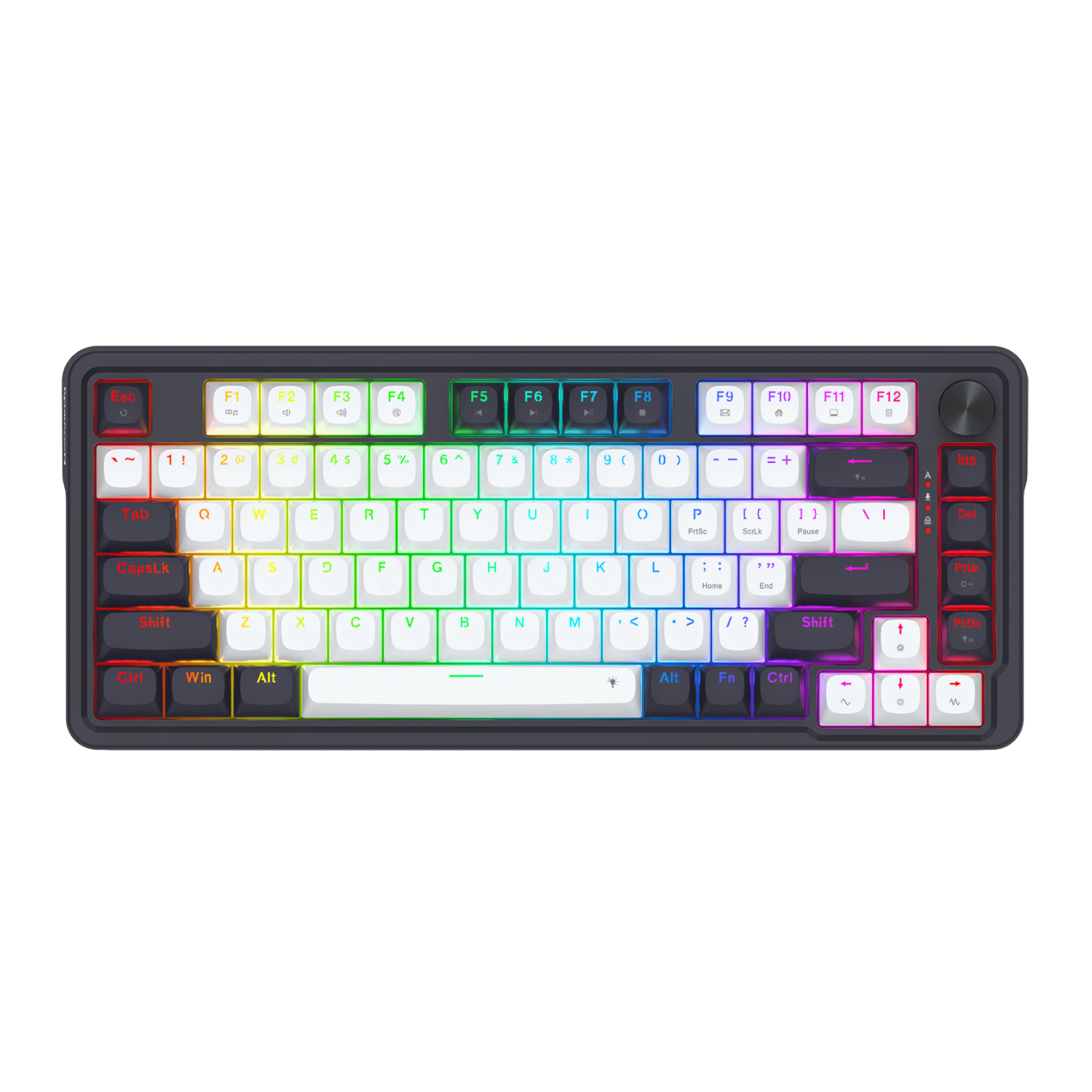 Redragon K673 UCAL 75% Magnetic Ultramag Switch Wired Keyboard-Black - Image 2