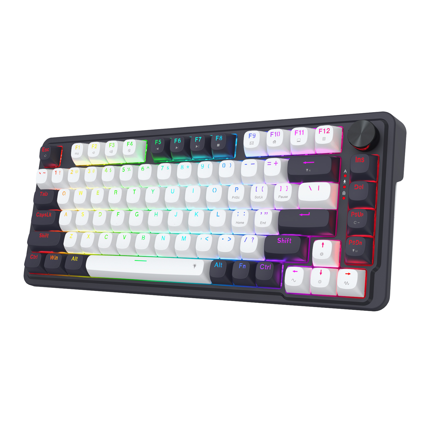 Redragon K673 UCAL 75% Magnetic Ultramag Switch Wired Keyboard-Black - Image 4