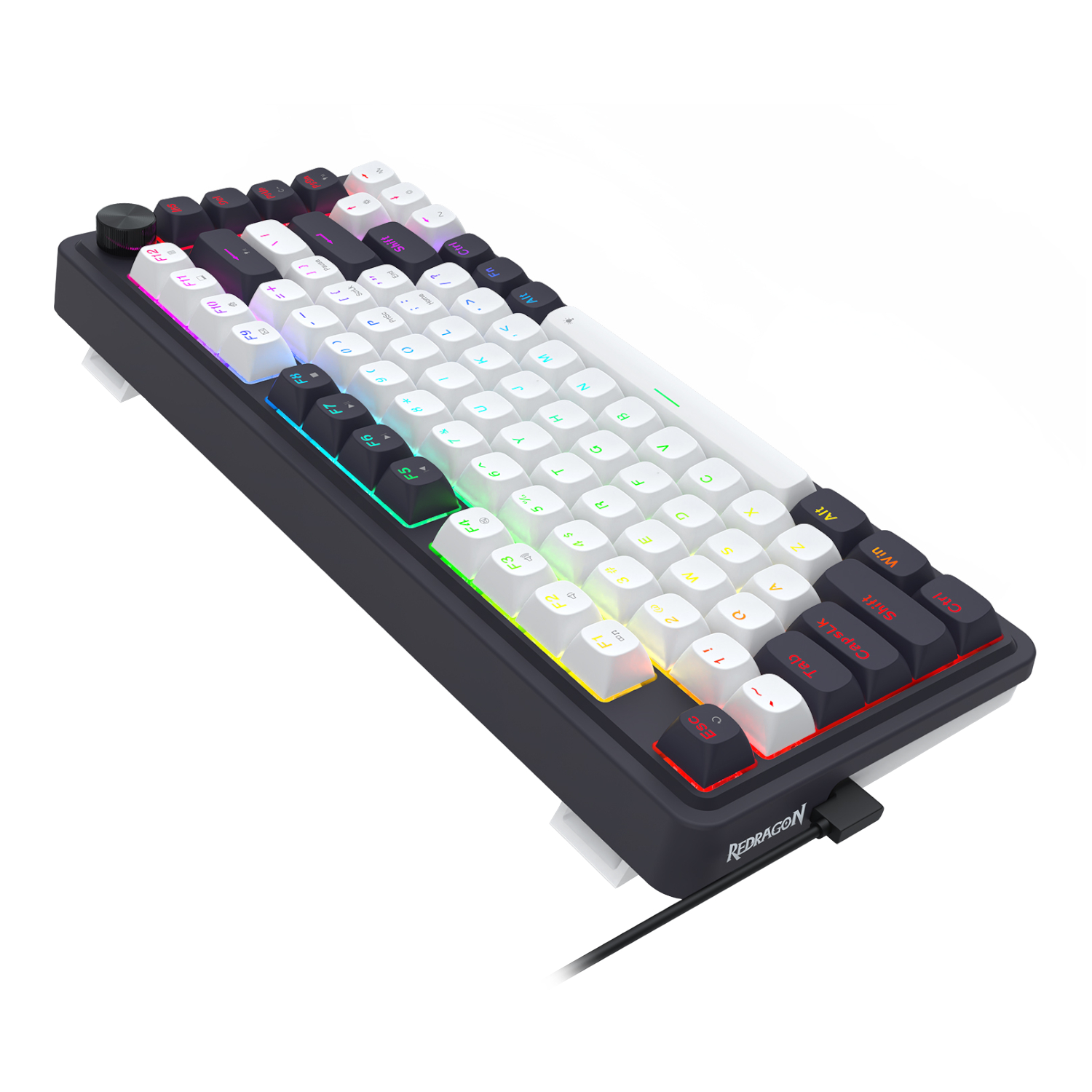 Redragon K673 UCAL 75% Magnetic Ultramag Switch Wired Keyboard-Black - Image 5