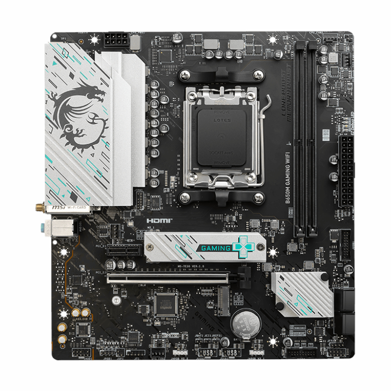 MSI B650M GAMING WIFI AMD AM5 mATX Gaming Motherboard - Image 2
