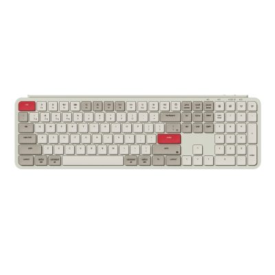 Keychron B6 Pro Ultra-Slim 100% Wireless Keyboard–Retro Red