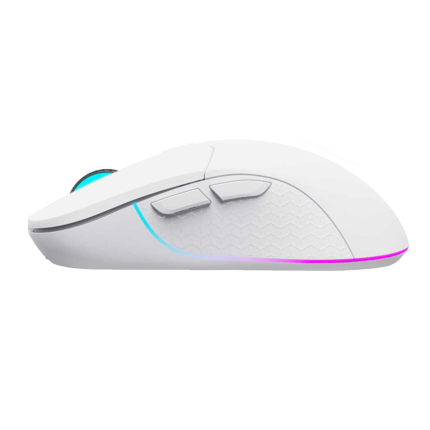 Keychron M3 RGB Wireless Optical Mouse-White - Image 3