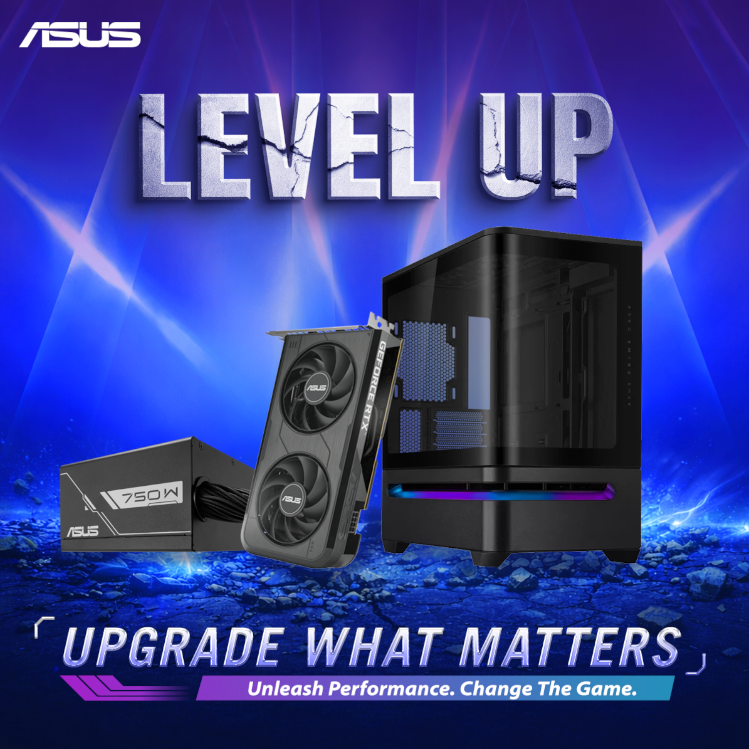 Asus UWM 1 Gaming Chassis/Graphics Card/Power Supply Combo (AP202 ARGB | RTX 5050 | PRIME 750W) - Image 7