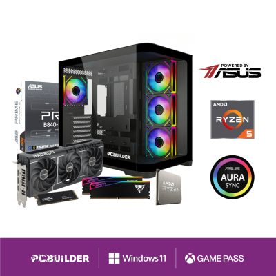 PCBuilder Ryzen 5 7600 SEEKER Windows 11 Gaming PC