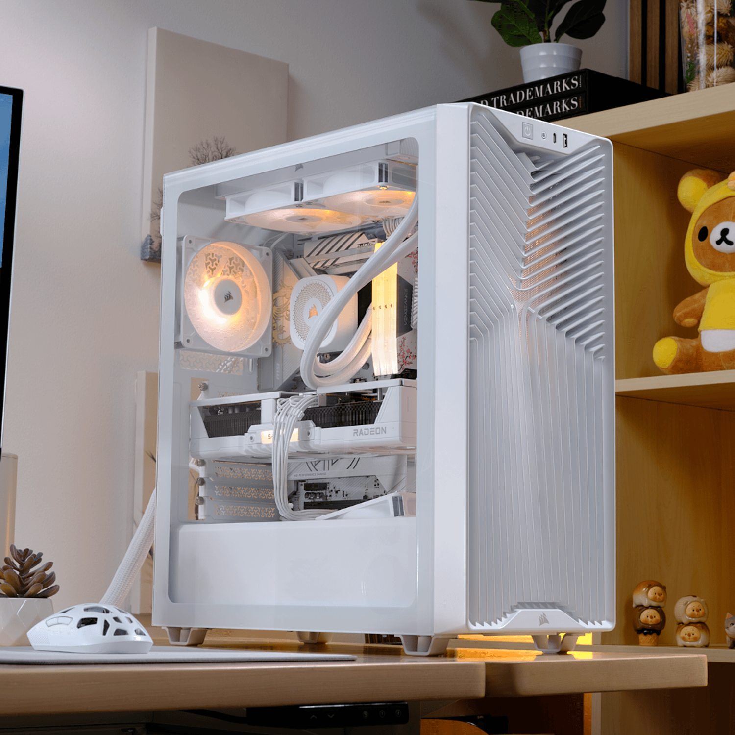 Corsair 3200D RS ARGB Mid-Tower PC Case – White - Image 6