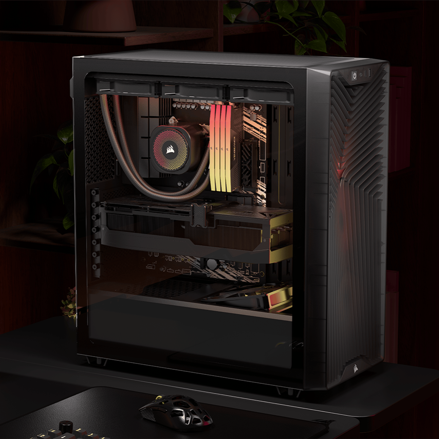 Corsair 3200D RS ARGB Mid-Tower PC Case - Smoke - Image 6