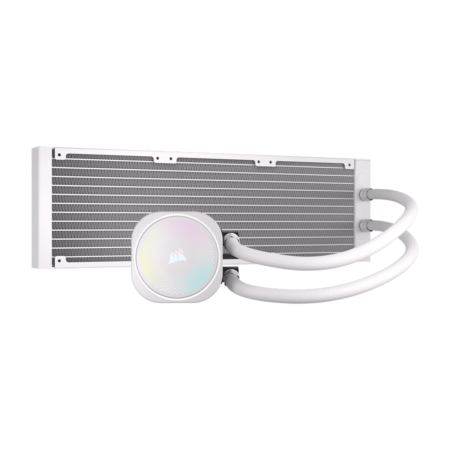 Corsair NAUTILUS 360 RS ARGB Liquid CPU Cooler - White - Image 3