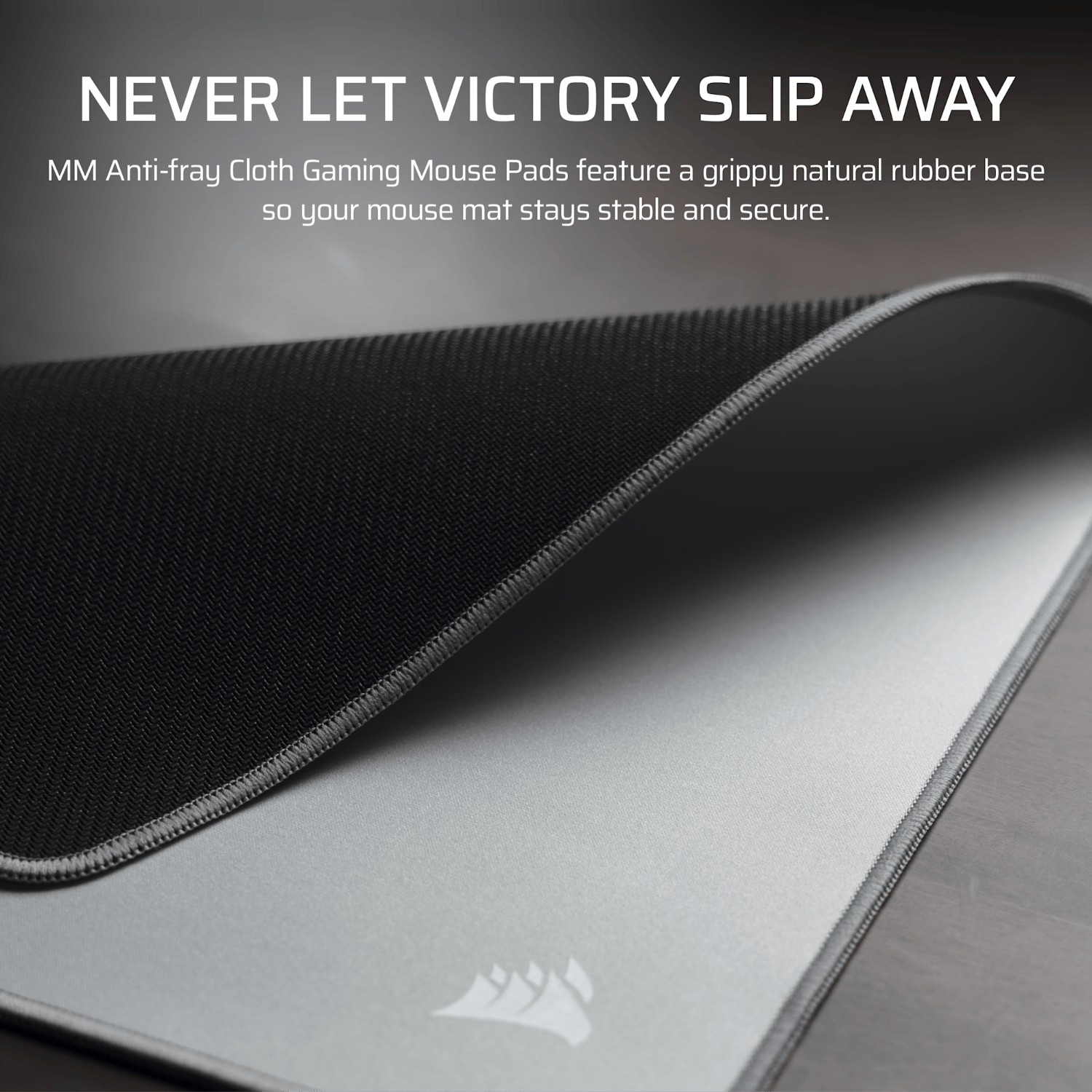 Corsair MM Anti-fray Cloth Gaming Mouse Pad XL - Gray - Image 4