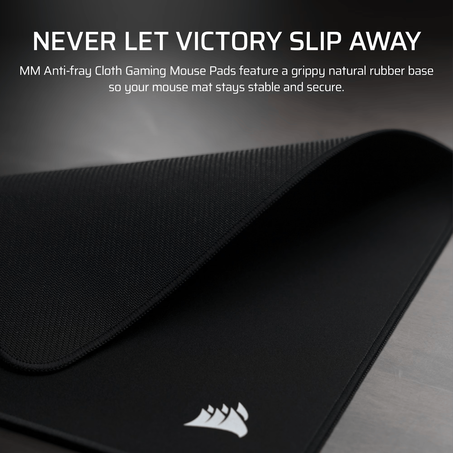 Corsair MM Anti-fray Cloth Gaming Mouse Pad Large - Black - Image 4