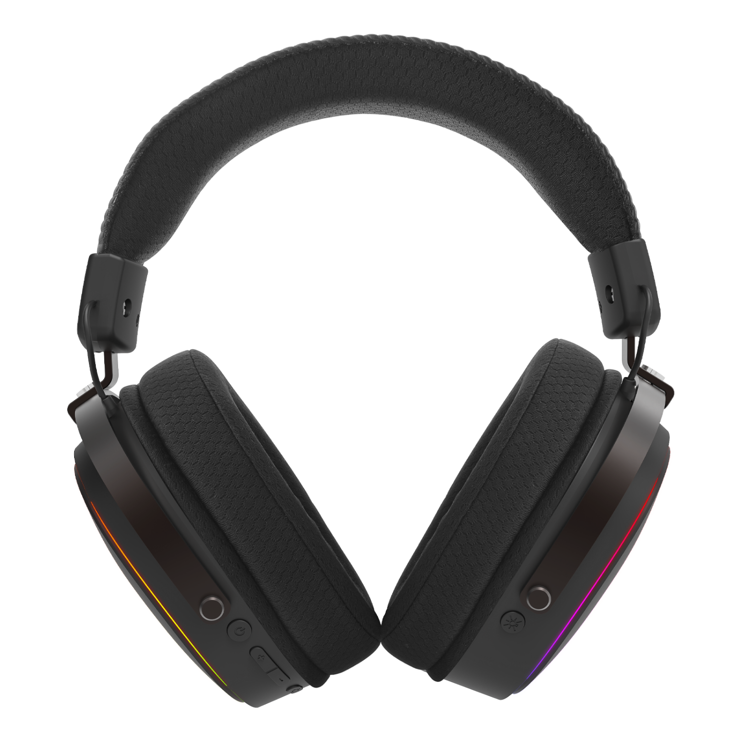 Redragon FURY WRS Over-Ear Wireless Gaming Headset - Black - Image 4